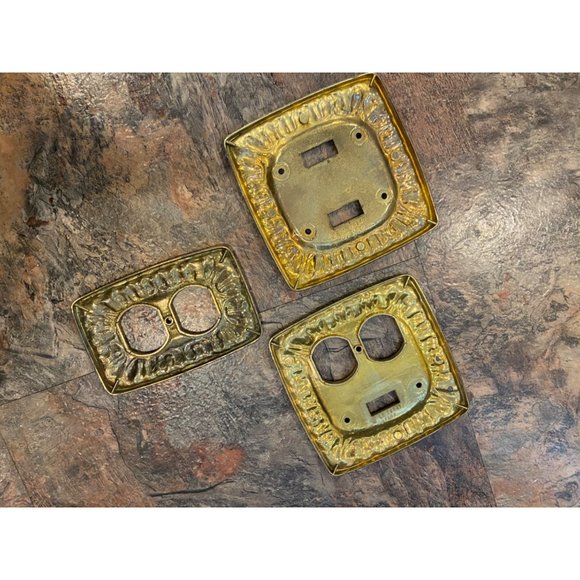 Accents Vintage Brass Electrical Light Switch Covers Poshmark